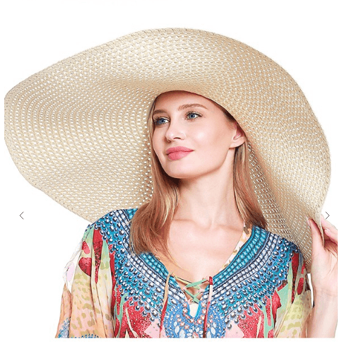 Wide Brim Straw Hat - Robin Boutique-Boutique 