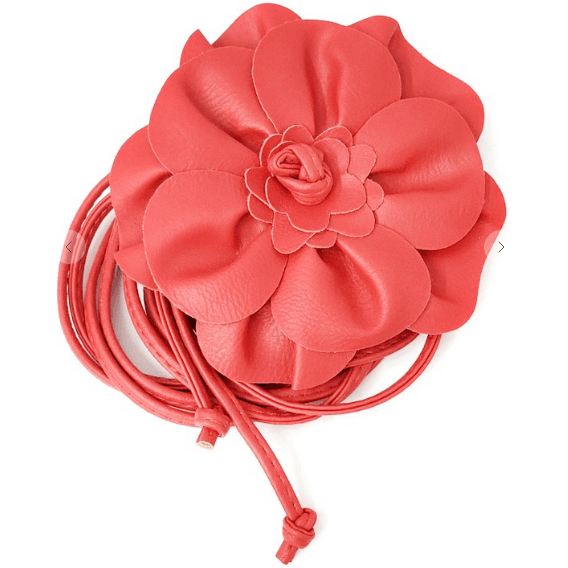 Big Flower Patch Obi Belt - Robin Boutique-Boutique 