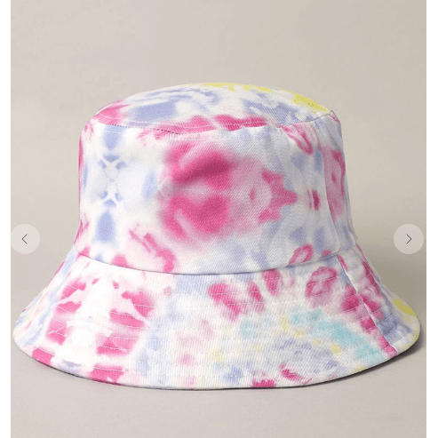 Fisherman Tie-Dye Cotton Bucket Hat - Robin Boutique-Boutique 