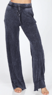 Mineral Wash Loungewear Pants - Robin Boutique-Boutique 