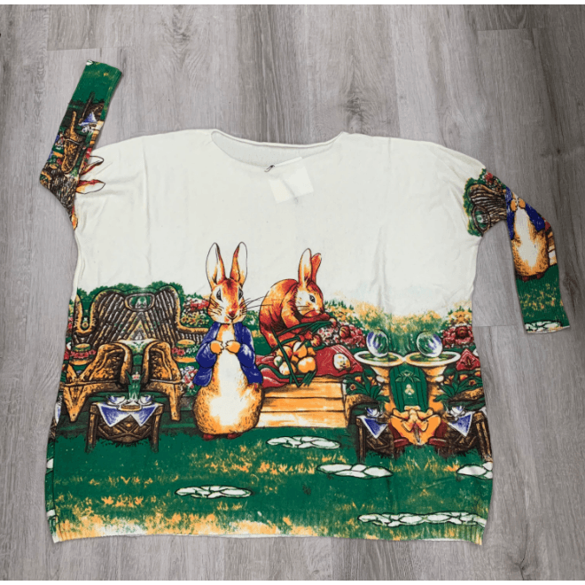 Hippity Hop Easter is Coming Sweater - Robin Boutique-Boutique 