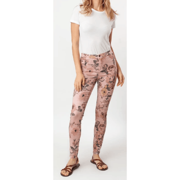 PT Floral print skinny jeans - Robin Boutique-Boutique 