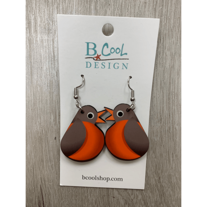 Robin Bird Charm Earrings - Robin Boutique-Boutique 
