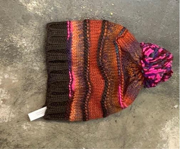 Knit Campfire Beanie with Pom Pom 5090 - Robin Boutique-Boutique 