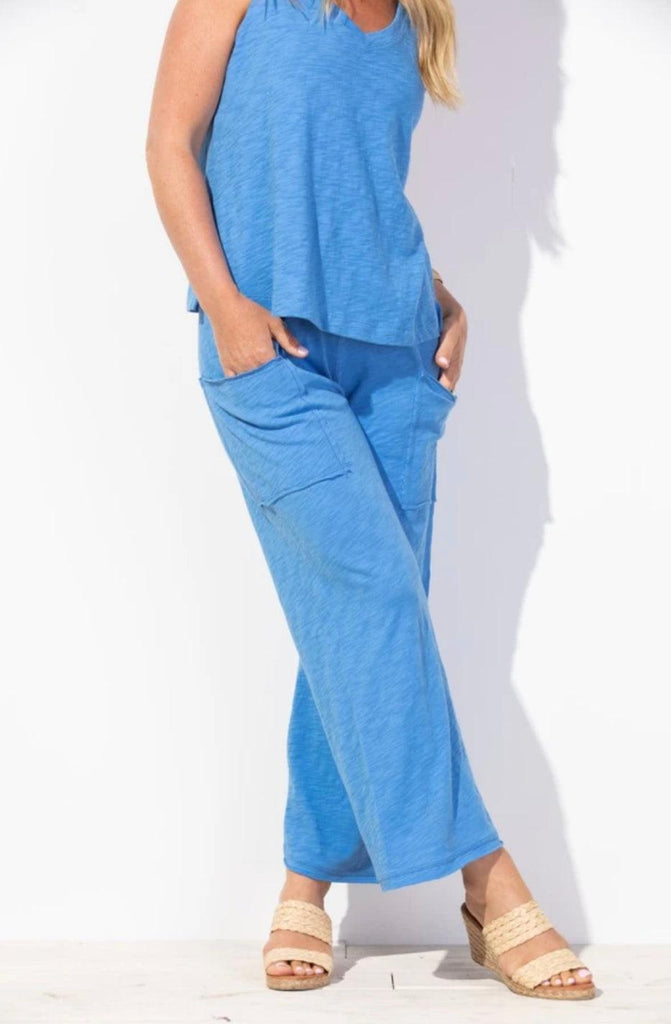 Escape by Habitat Cotton Slub Pocket Flood Pant - Robin Boutique-Boutique 