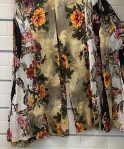 Vase of Flowers Patch Pant - Robin Boutique-Boutique 