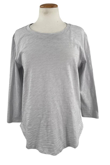 Escape Cotton High-Lo 3/4 Sleeve Tee 10004 - Robin Boutique-Boutique 