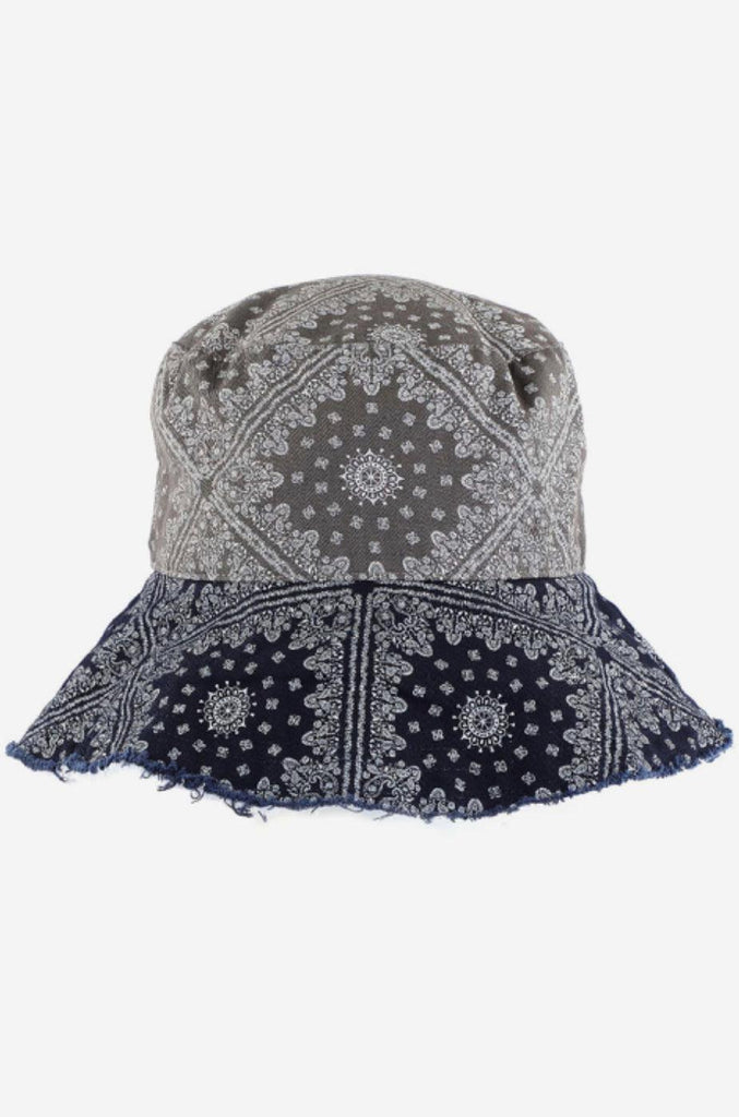 Multi Color Bandana C.C Bucket Hat BK201 - Robin Boutique-Boutique 